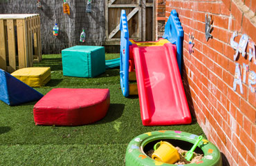 outside play area