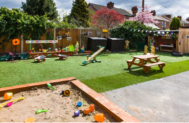 outside play area