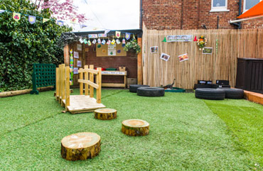 outside play area