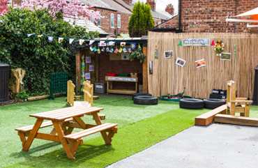 outside play area